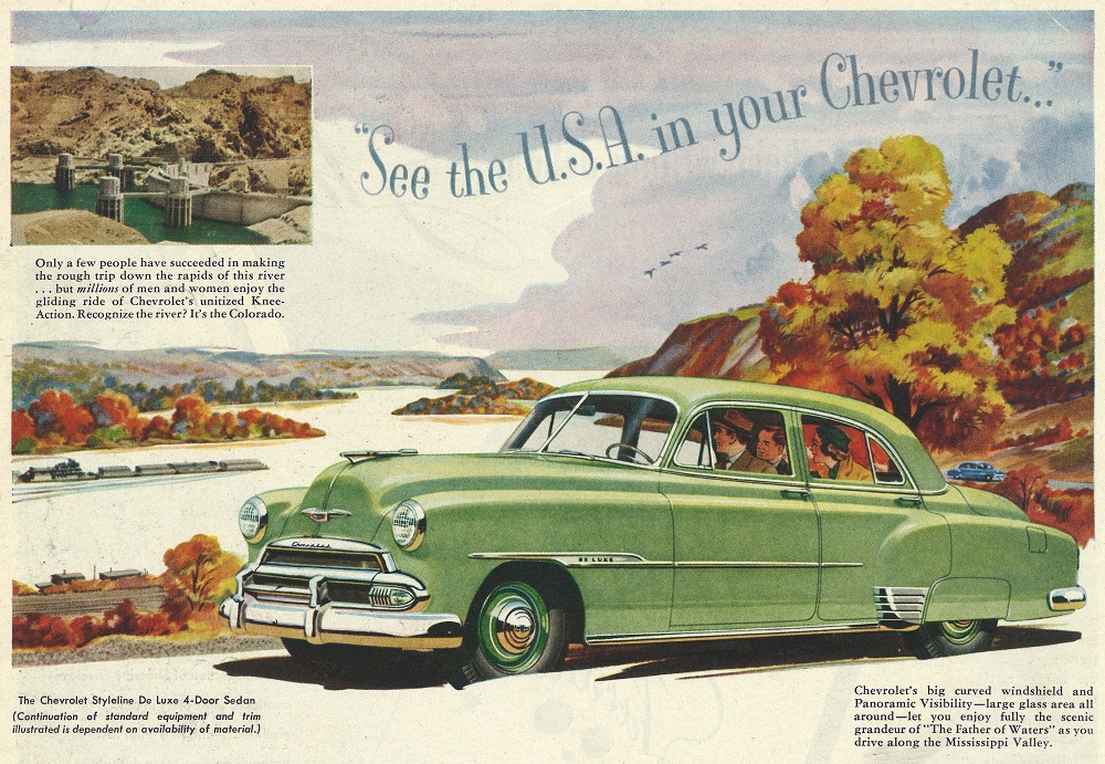 GM See the USA in Your Chevrolet Ad