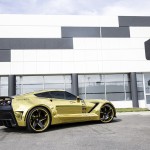 See the Gorgeous Gold Forgiato C7 Corvette in Action