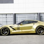 See the Gorgeous Gold Forgiato C7 Corvette in Action