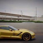 See the Gorgeous Gold Forgiato C7 Corvette in Action