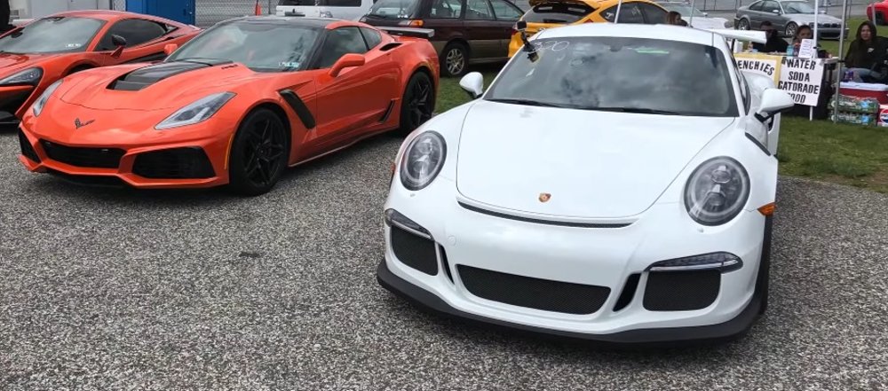 Porsche GT3RS and C7 Corvette ZR1