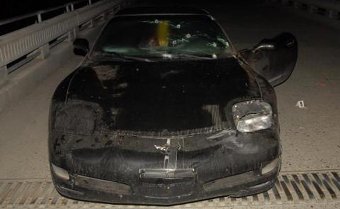 Police Fire 22 Rounds Into C5 Corvette