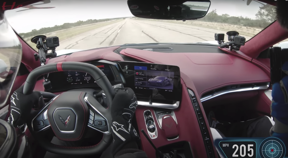 Hennessey Performance World's Fastest C8 Corvette at 205mph