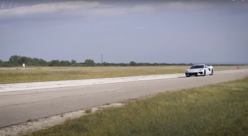 Hennessey Performance World's Fastest C8 Corvette on the road