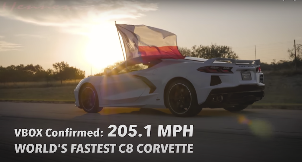 Hennessey Performance World's Fastest C8 Corvette