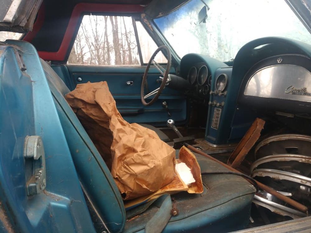 Messy Ohio Garage Hid Forgotten '65 Corvette