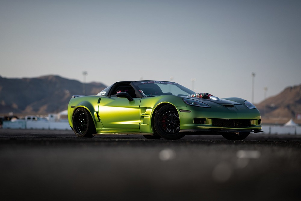 C6 Burnout contest winner