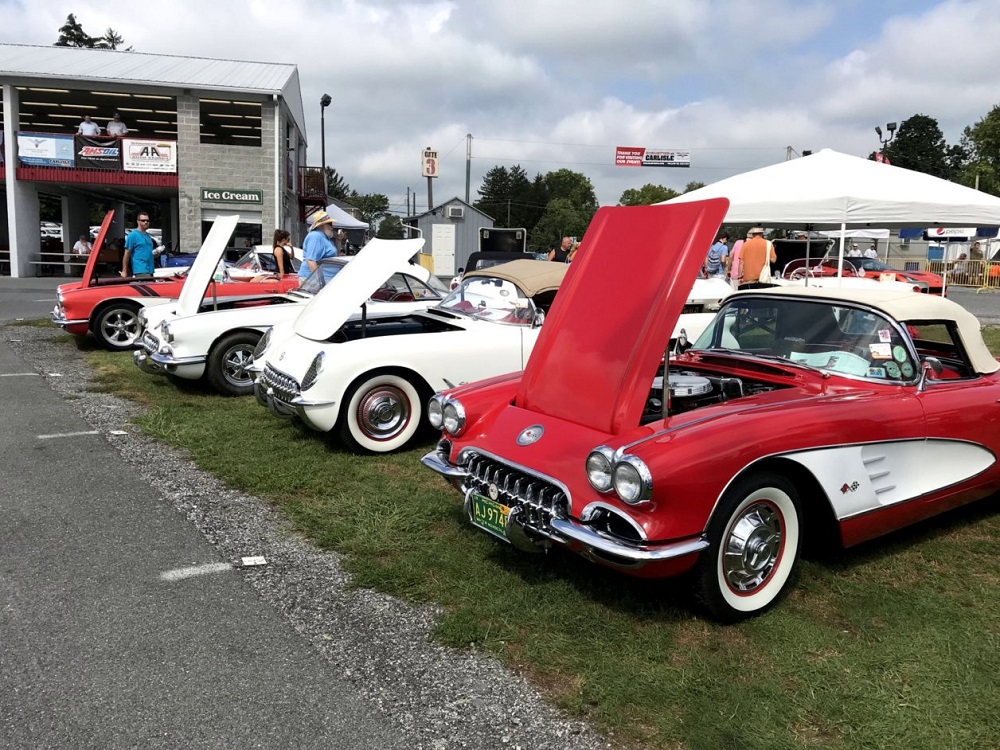 Corvettes at Carlisle Engines