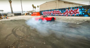 Hoonigan C5 Corvette burnouts