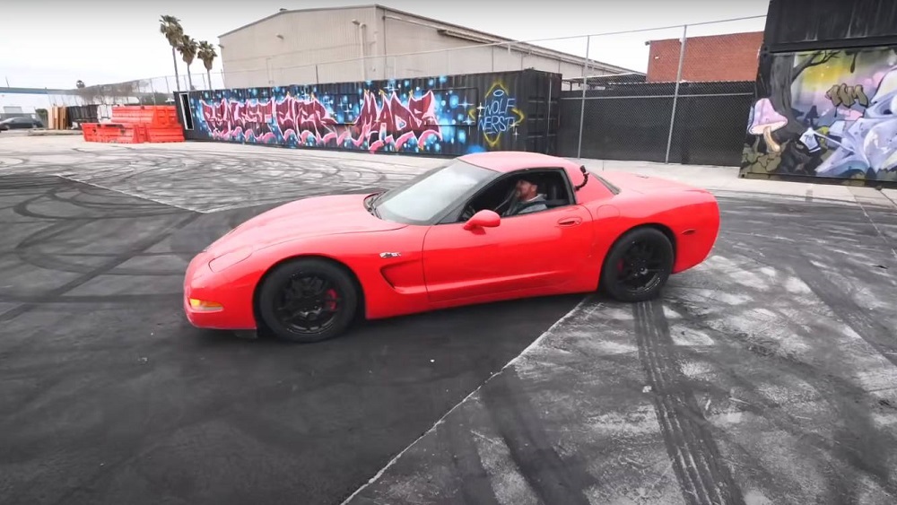 Hoonigan C5 Corvette burnouts