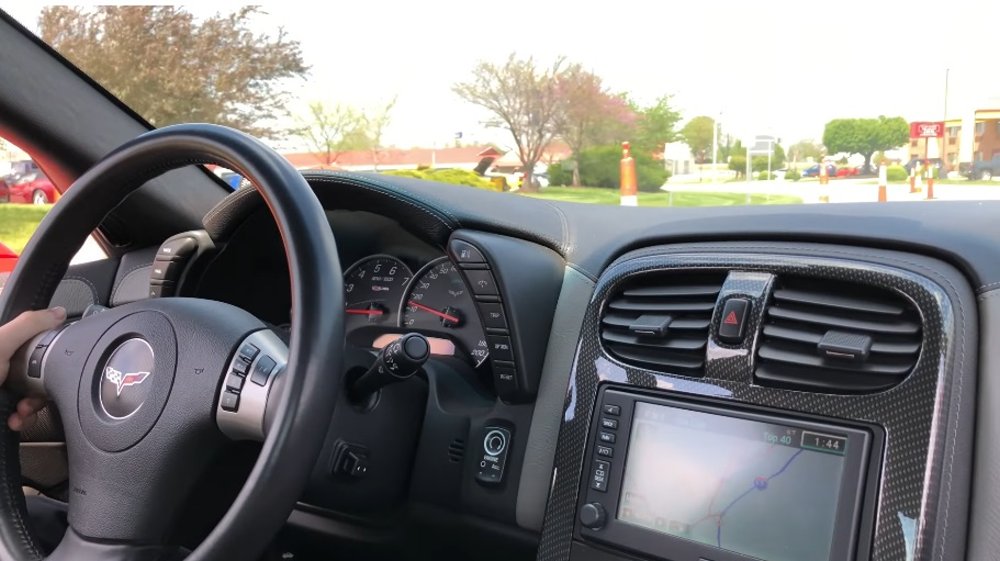 Driving a C6 Corvette Z06