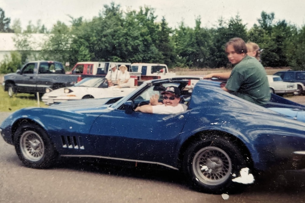 Mdbirk's dad's corvette