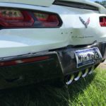 Distracted Driving Leads to New Corvette Getting Whacked