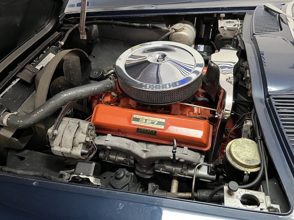 Laguna Blue C2 Corvette