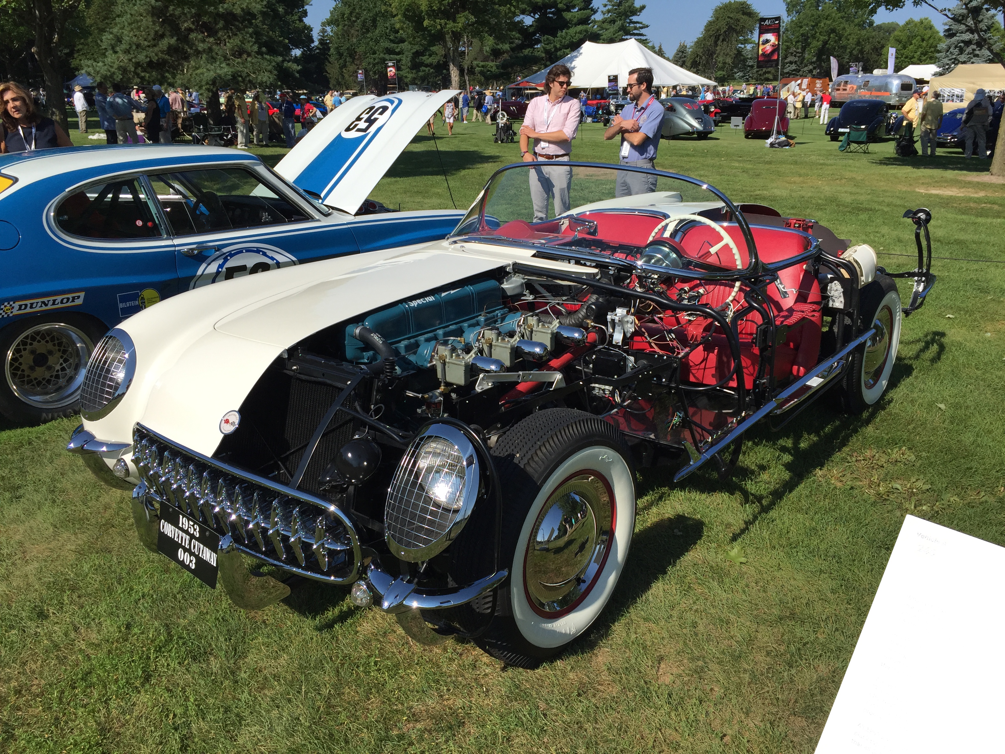 1953 Corvette Cutaway