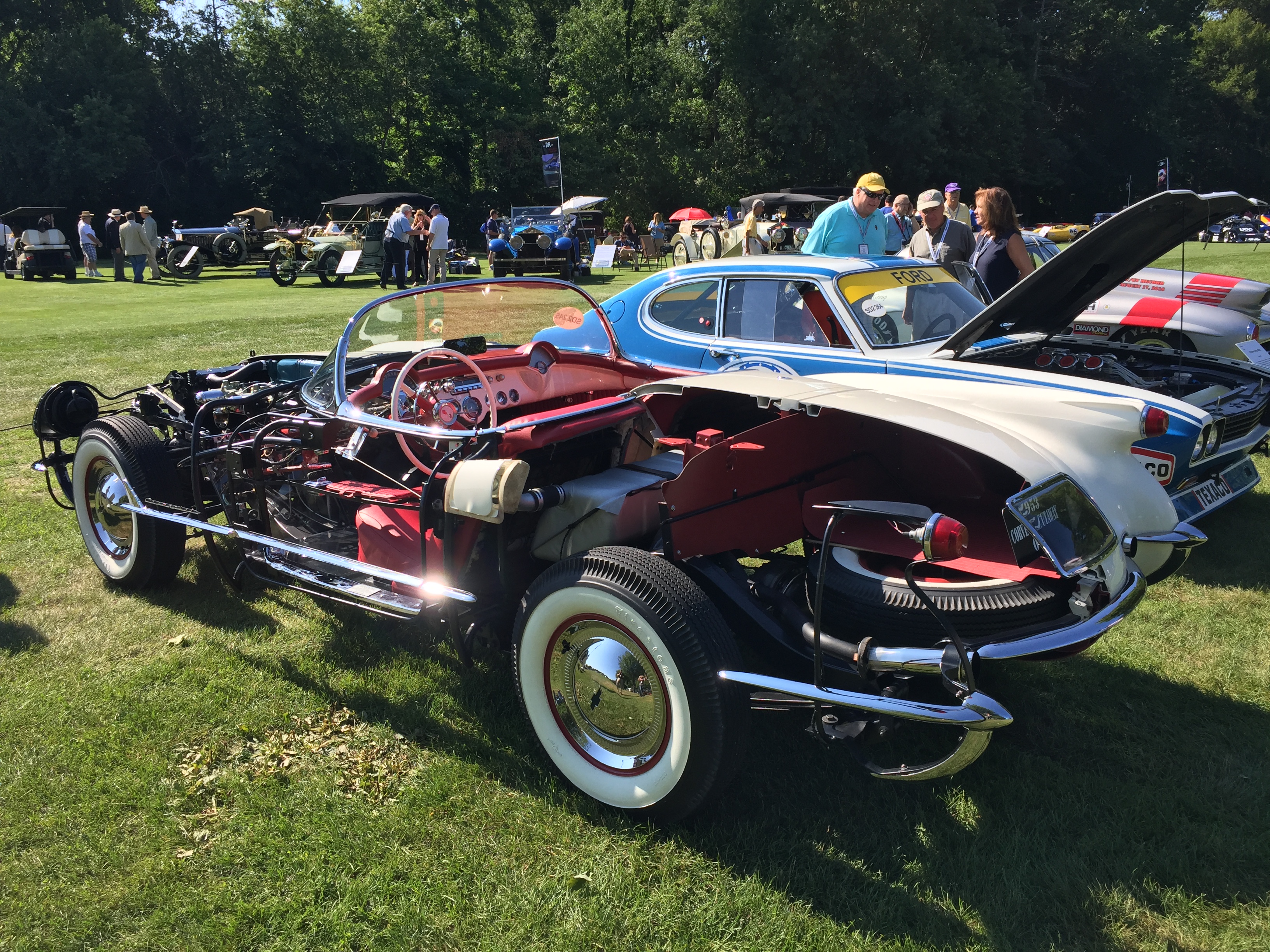 1953 Corvette Cutaway