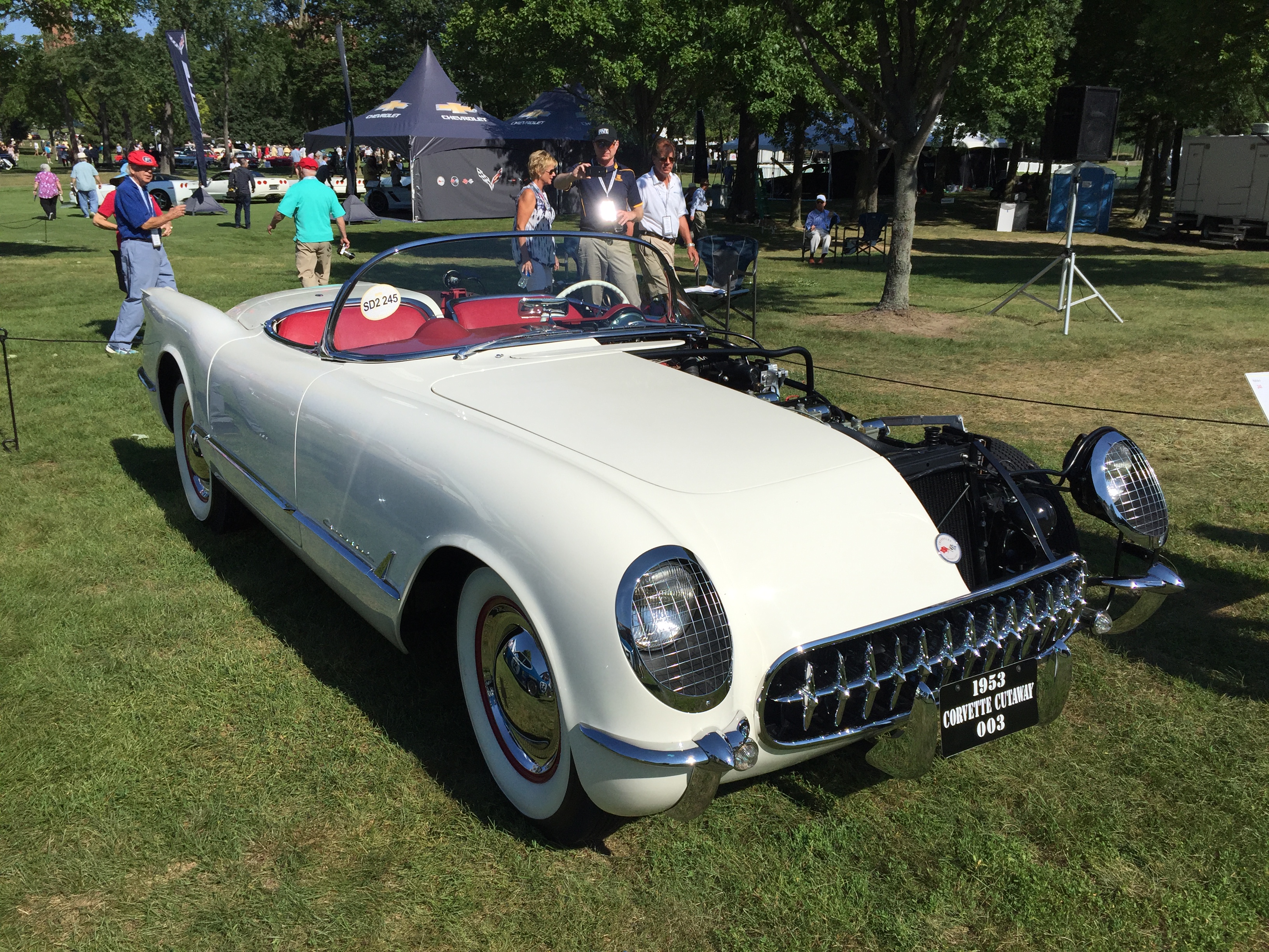 1953 Corvette Cutaway