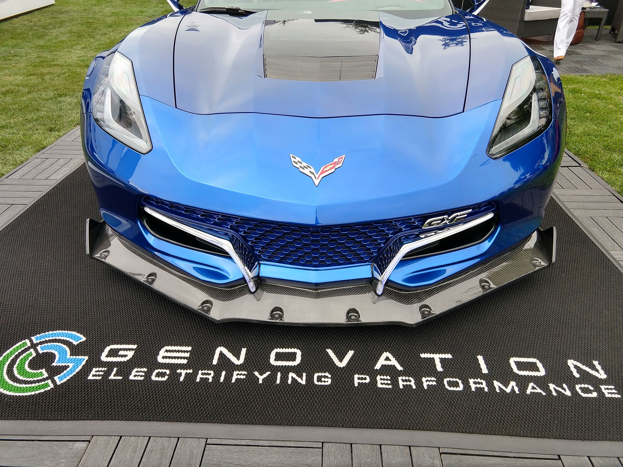 Genovation GXE 220 MPH Electric Corvette Pebble Beach Corvetteforum.com