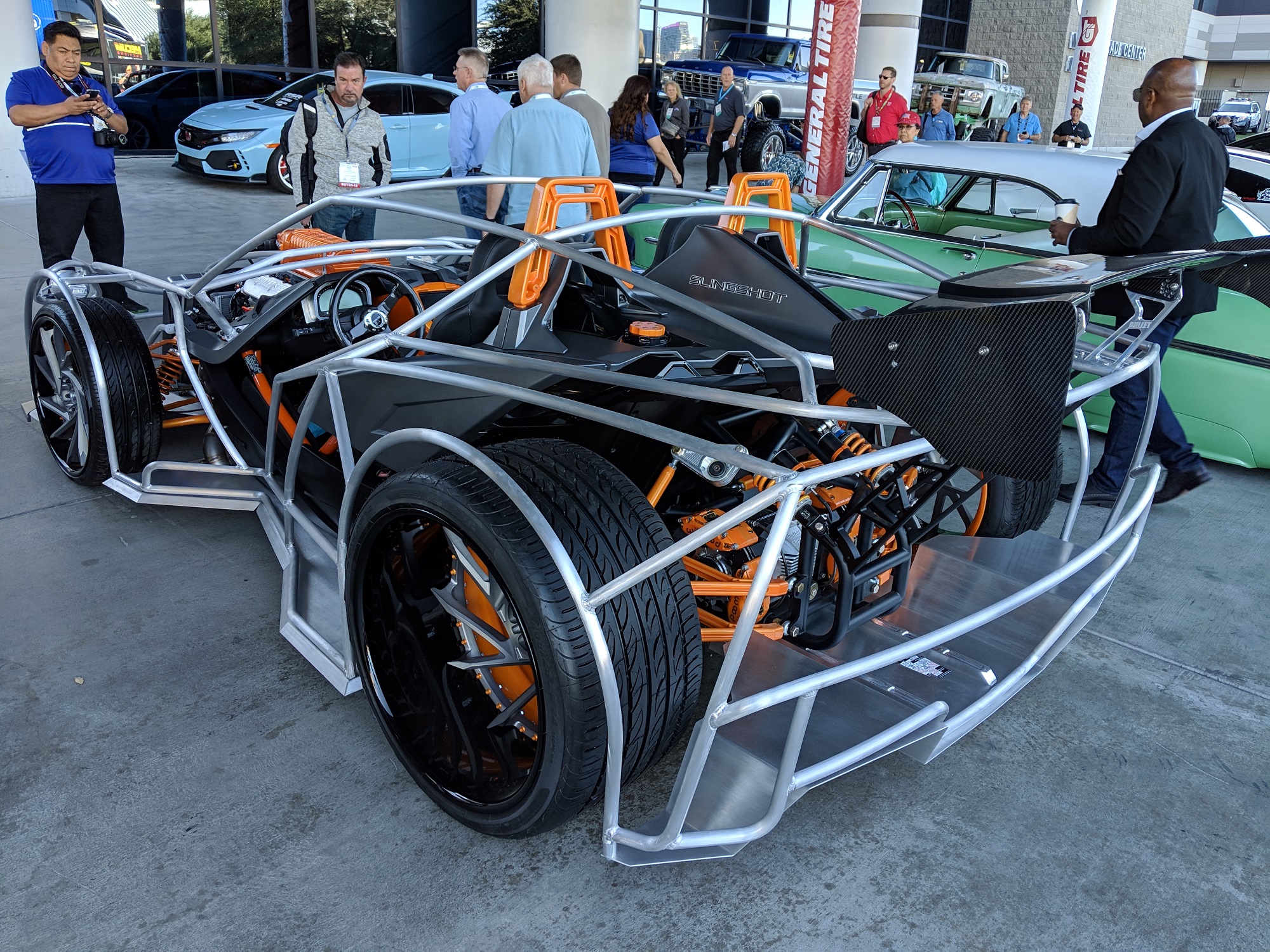 Polaris Sling-Ray Corvette ZR1 Slingshot SEMA 2018 CorvetteForum.com