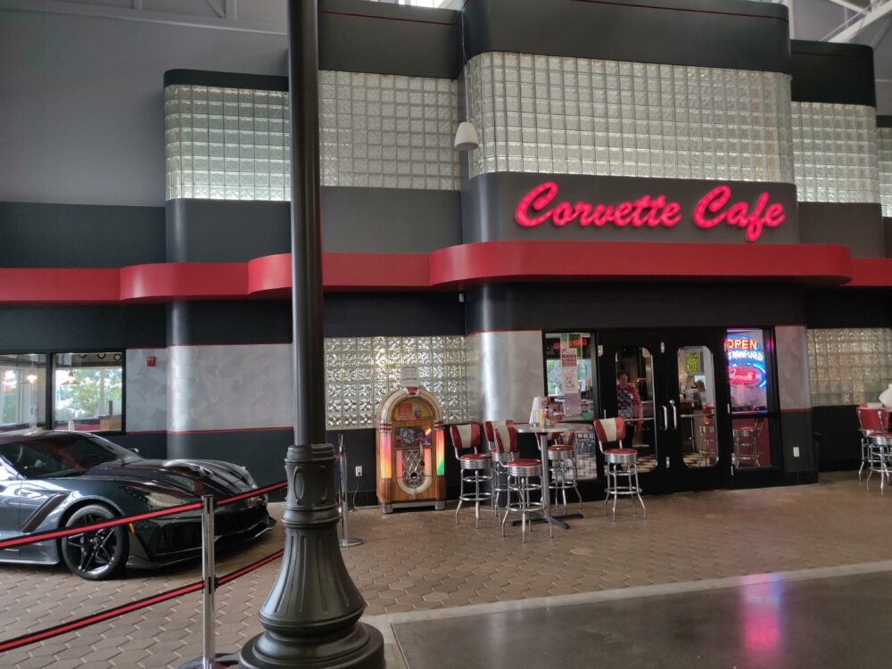 Corvette Cafe at the NCM - Photo by Cameron Aubernon