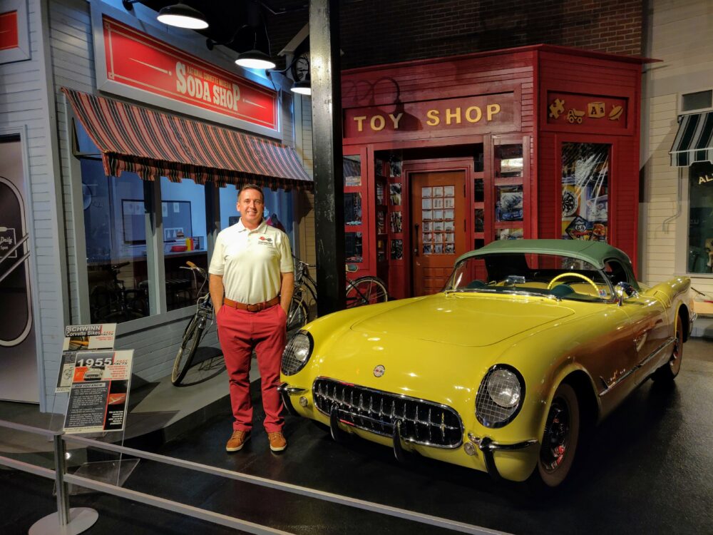 Dr. Sean Preston at the National Corvette Museum Circa Early August 2019 - Photo Credit: Cameron Aubernon