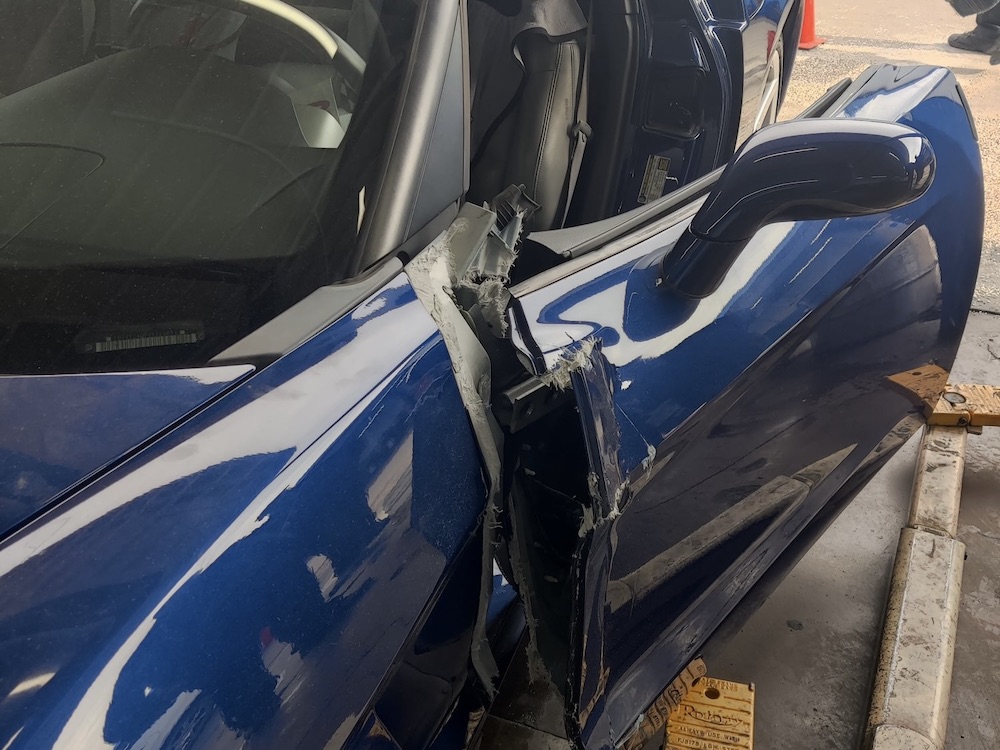 Dealer Wrecks Corvette Forum Member's C6