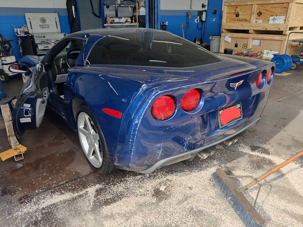 Dealer Wrecks Corvette Forum Member's C6