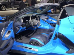 C8 Corvette Engine and Transmission at 2019 L.A. Auto Show