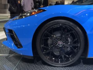 C8 Corvette Engine and Transmission at 2019 L.A. Auto Show