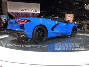 C8 Corvette Engine and Transmission at 2019 L.A. Auto Show