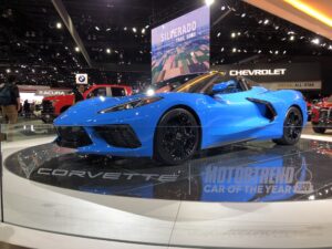 C8 Corvette Engine and Transmission at 2019 L.A. Auto Show