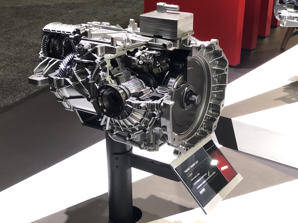 C8 Corvette Engine and Transmission at 2019 L.A. Auto Show