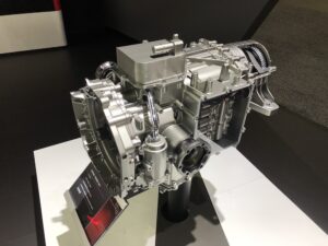 C8 Corvette Engine and Transmission at 2019 L.A. Auto Show