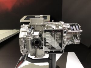 C8 Corvette Engine and Transmission at 2019 L.A. Auto Show