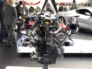 2020 Corvette Engine and Transmission at 2019 L.A. Auto Show