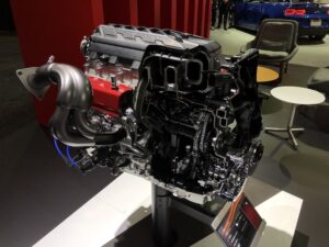 2020 Corvette Engine and Transmission at 2019 L.A. Auto Show