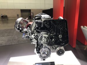 2020 Corvette Engine and Transmission at 2019 L.A. Auto Show