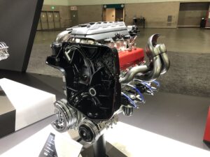 2020 Corvette Engine and Transmission at 2019 L.A. Auto Show