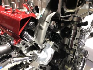 2020 Corvette Engine and Transmission at 2019 L.A. Auto Show