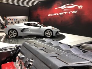 2020 Corvette Engine and Transmission at 2019 L.A. Auto Show