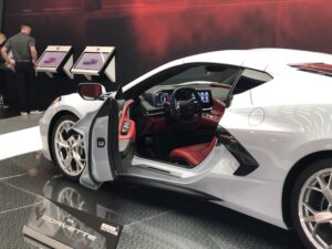 2020 Corvette Engine and Transmission at 2019 L.A. Auto Show