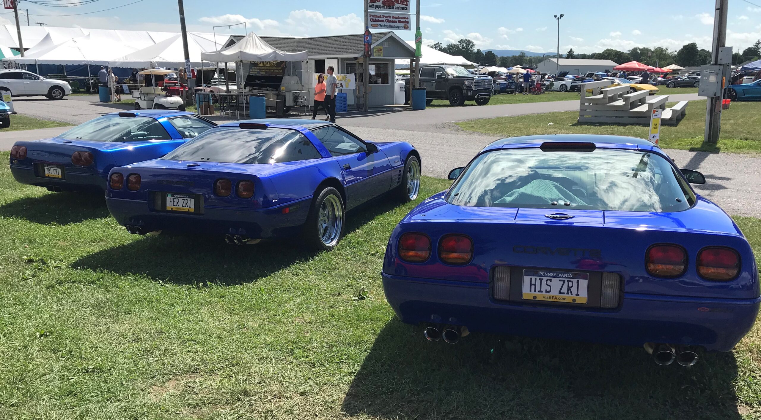 Matching Corvette ZR1s