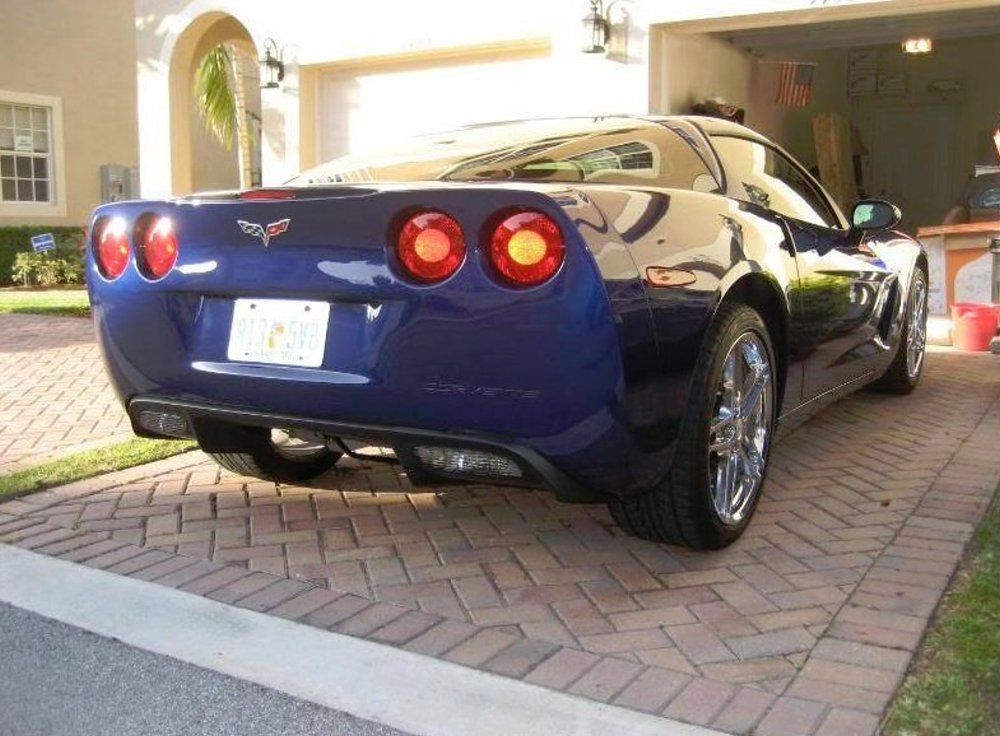 C6 Corvette No Exhaust Tips