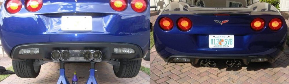 C6 Corvette New Exhaust Done