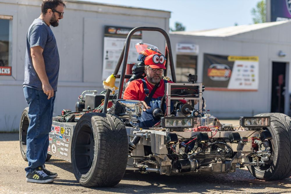 Mid-Engine LS6-Powered C5 Corvette Kart