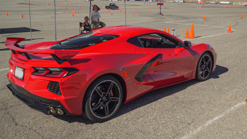 Yokohama ADVAN Apex V601 on a C8 Corvette