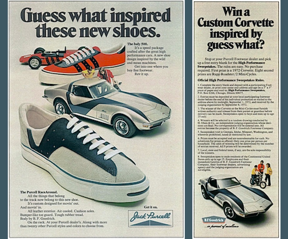 Jack Purcell RaceAround Magazine Ad