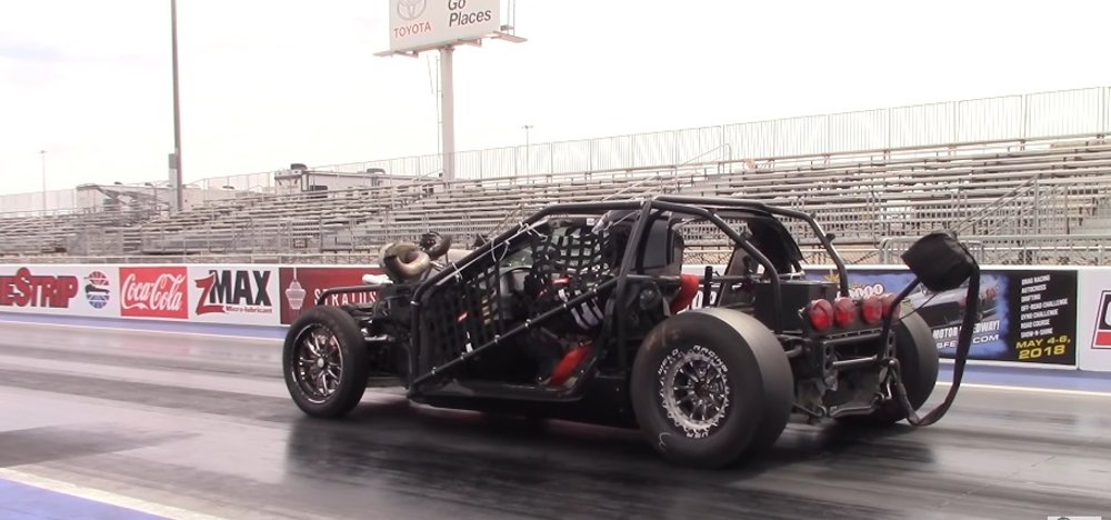 Leroy Corvette on the Track