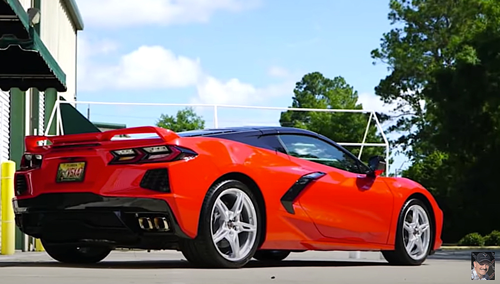 A Silver Lining for the Owner of the C8 Corvette That Fell off the Lift