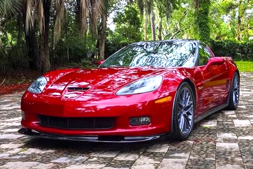 A Silver Lining for the Owner of the C8 Corvette That Fell off the Lift